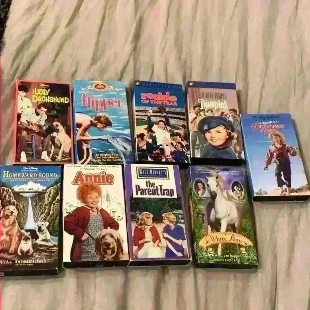 VHS Tapes Family Friendly
